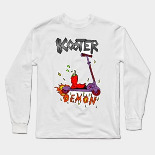 SCOOTER DEMON Long Sleeve T-Shirt